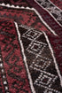 Vintage Belouch Area Rug (2' x 4')